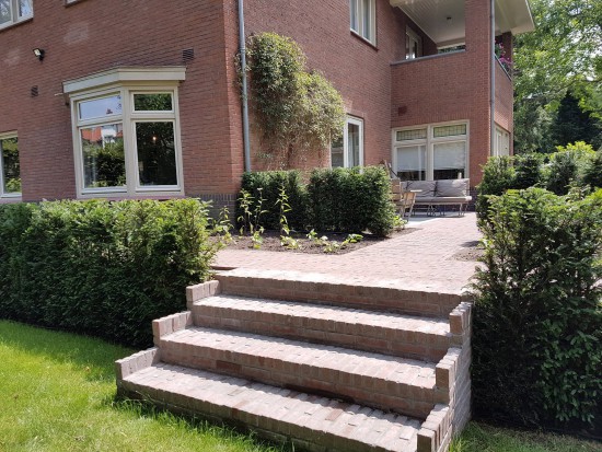 Alandrium tuinaanleg - constructie metselwerk Alandrium tuinaanleg - constructie metselwerk